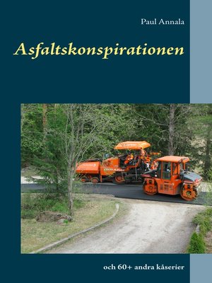 cover image of Asfaltskonspirationen